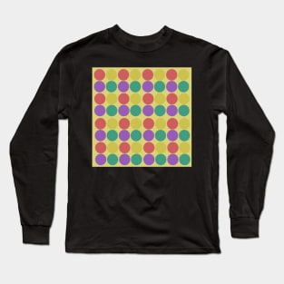 abstract minimalist geometrical pattern Long Sleeve T-Shirt